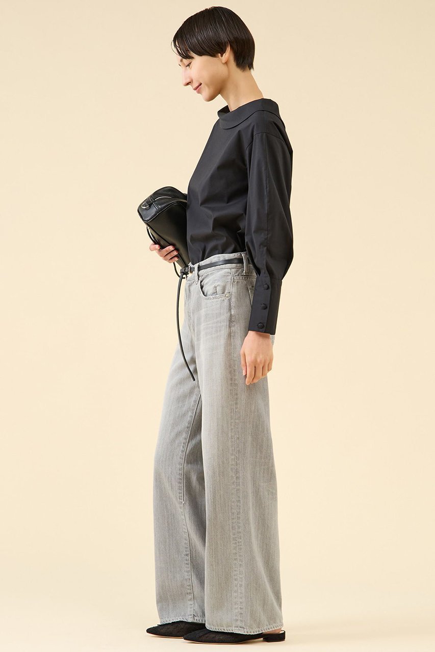 【マルティニーク/martinique】のボートネックブラウス 人気、トレンドファッション・服の通販 founy(ファニー) 　ファッション　Fashion　レディースファッション　Fashion for Women　トップス・カットソー　Cut & Sew Tops　シャツ・ブラウス・オフィスカジュアル　Elegant Blouses & Button-Ups　おすすめ　Recommended / Our Picks　カッティング　Cutting Detail　カーディガン　Cardigan, Knitwear　クラシック　Classic, Timeless Style　シンプル　Simple, Minimal　スリーブ　Sleeve, Long Sleeve / Short Sleeve　デコルテ　Décolleté, Neckline　ブロード　Broadcloth, Fine Cotton　ロング　Long, Long-Length　エレガント 上品　Elegant　other-6|ID: prp329100004649129 ipo3291000000036101560