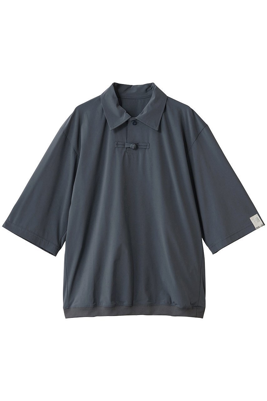 【メゾン ミハラヤスヒロ/Maison MIHARA YASUHIRO / MEN】の【MEN】【Mendrill × N.HOOLYWOOD】ポロ シャツ インテリア・キッズ・メンズ・レディースファッション・服の通販 founy(ファニー) ファッション Fashion メンズファッション Fashion for Men クラシカル Classical, Vintage-Inspired ジャケット Jacket, Outerwear ストレッチ Stretch, Stretchy Fabric ポロシャツ Polo Shirt, Collared Tee モチーフ Motif, Design Theme ブルー|ID: prp329100004649131 ipo3291000000033576097