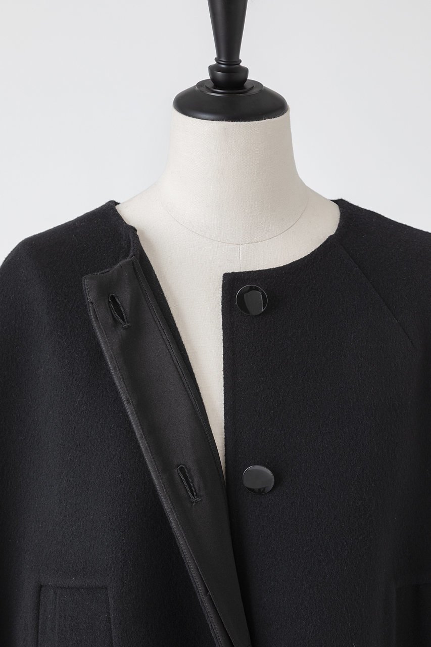 【オーヴィル/EAUVIRE】のSuper180 sマントコート 人気、トレンドファッション・服の通販 founy(ファニー) 　ファッション　Fashion　レディースファッション　Fashion for Women　アウター　Coat / Outerwear Collection　コート・ロングコート・ピーコート　Long Coats, Peacoats & More　アシンメトリー　Asymmetrical Style　スリット　Slit, Slit Detail　ハンド　Hand, Handmade　パウダー　Powder, Soft Tone　フレア　Flare, Flared　ロング　Long, Long-Length　日本製　Made In Japan　other-7|ID: prp329100004649134 ipo3291000000035652172