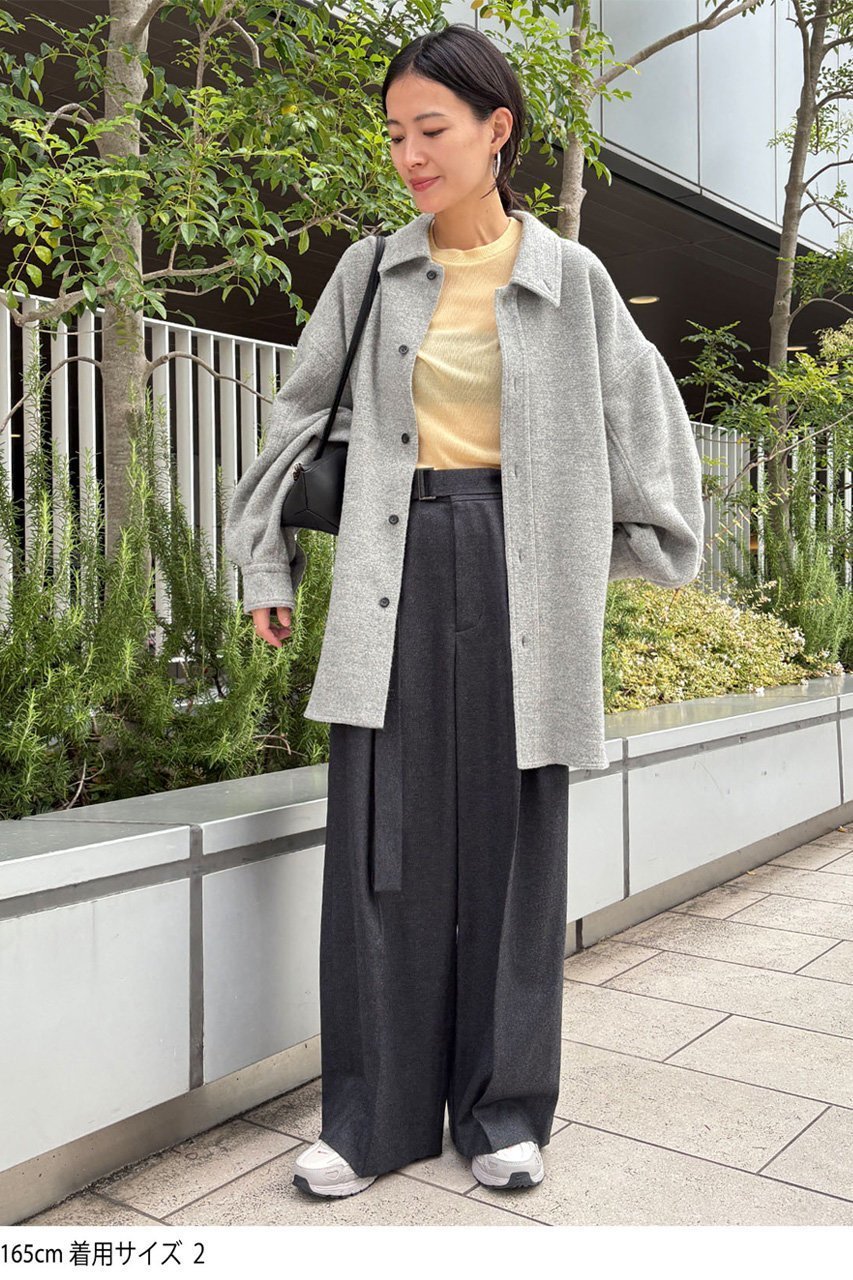 【スタニングルアー/STUNNING LURE】のブラッシュドウールミドルコート 人気、トレンドファッション・服の通販 founy(ファニー) 　ファッション　Fashion　レディースファッション　Fashion for Women　アウター　Coat / Outerwear Collection　コート・ロングコート・ピーコート　Long Coats, Peacoats & More　タンブラー　Tumbler, Travel Mug　ロング　Long, Long-Length　再入荷　Restock / Back in Stock　other-7|ID: prp329100004649137 ipo3291000000034154571