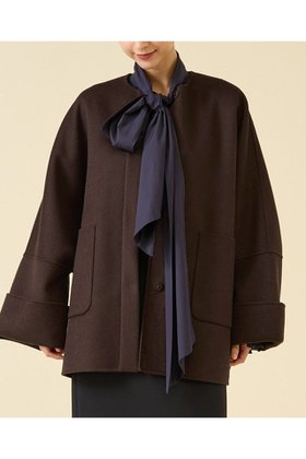 【マルティニーク/martinique】のウールリバーノーカラーコート 人気、トレンドファッション・服の通販 founy(ファニー) ファッション Fashion レディースファッション Fashion for Women アウター Coat / Outerwear Collection コート・ロングコート・ピーコート Long Coats, Peacoats & More 2025年 2025 2025-2026秋冬・A/W Autumn/Winter 2025–26 AW25–26 おすすめ Recommended / Our Picks ショート Short, Short Length ボトム Bottoms, Lower Wear ポンチョ Poncho, Cape Style A/W・秋冬 Autumn/Winter |ID:prp329100004649138