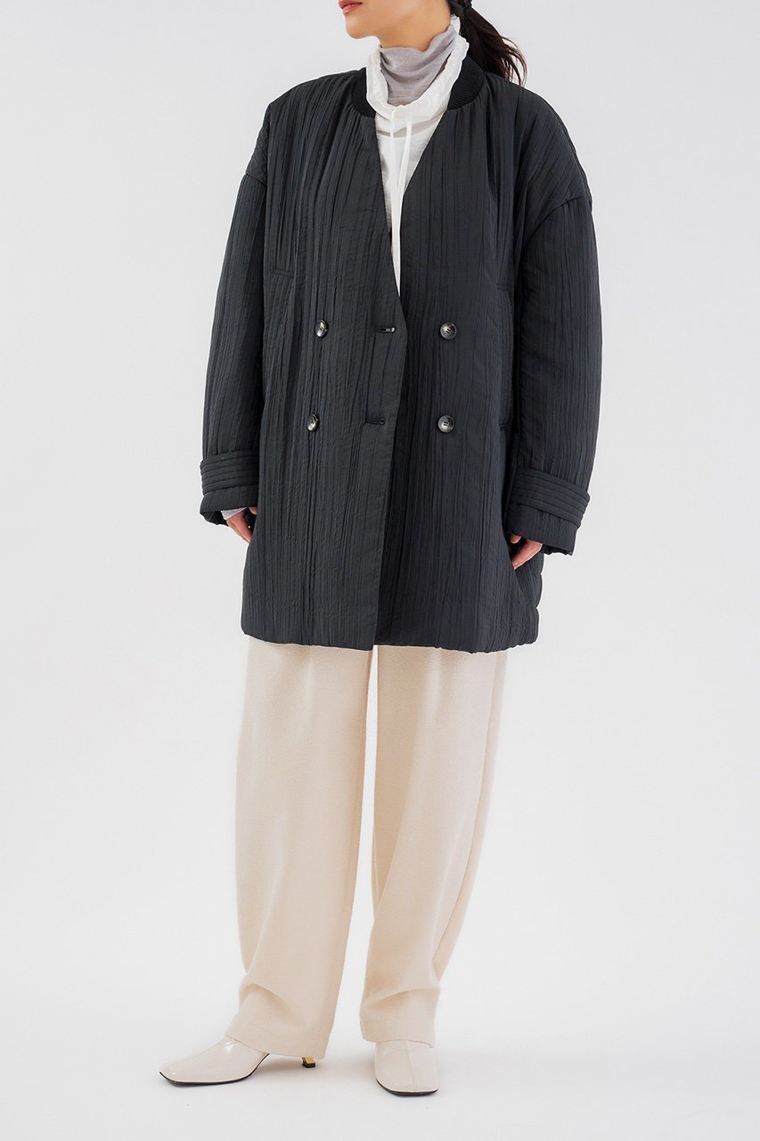 【スタニングルアー/STUNNING LURE】の【Waltz】パデッドショートコート 人気、トレンドファッション・服の通販 founy(ファニー) 　ファッション　Fashion　レディースファッション　Fashion for Women　アウター　Coat / Outerwear Collection　コート・ロングコート・ピーコート　Long Coats, Peacoats & More　ショート　Short, Short Length　スポーティ　Sporty, Casual Athletic　バランス　Balance, Style Balance　ポケット　Pocket, Pocket Detail　ランダム　Random, Irregular　ロング　Long, Long-Length　ワーク　Workwear, Utility Style　再入荷　Restock / Back in Stock　other-6|ID: prp329100004649139 ipo3291000000034091453