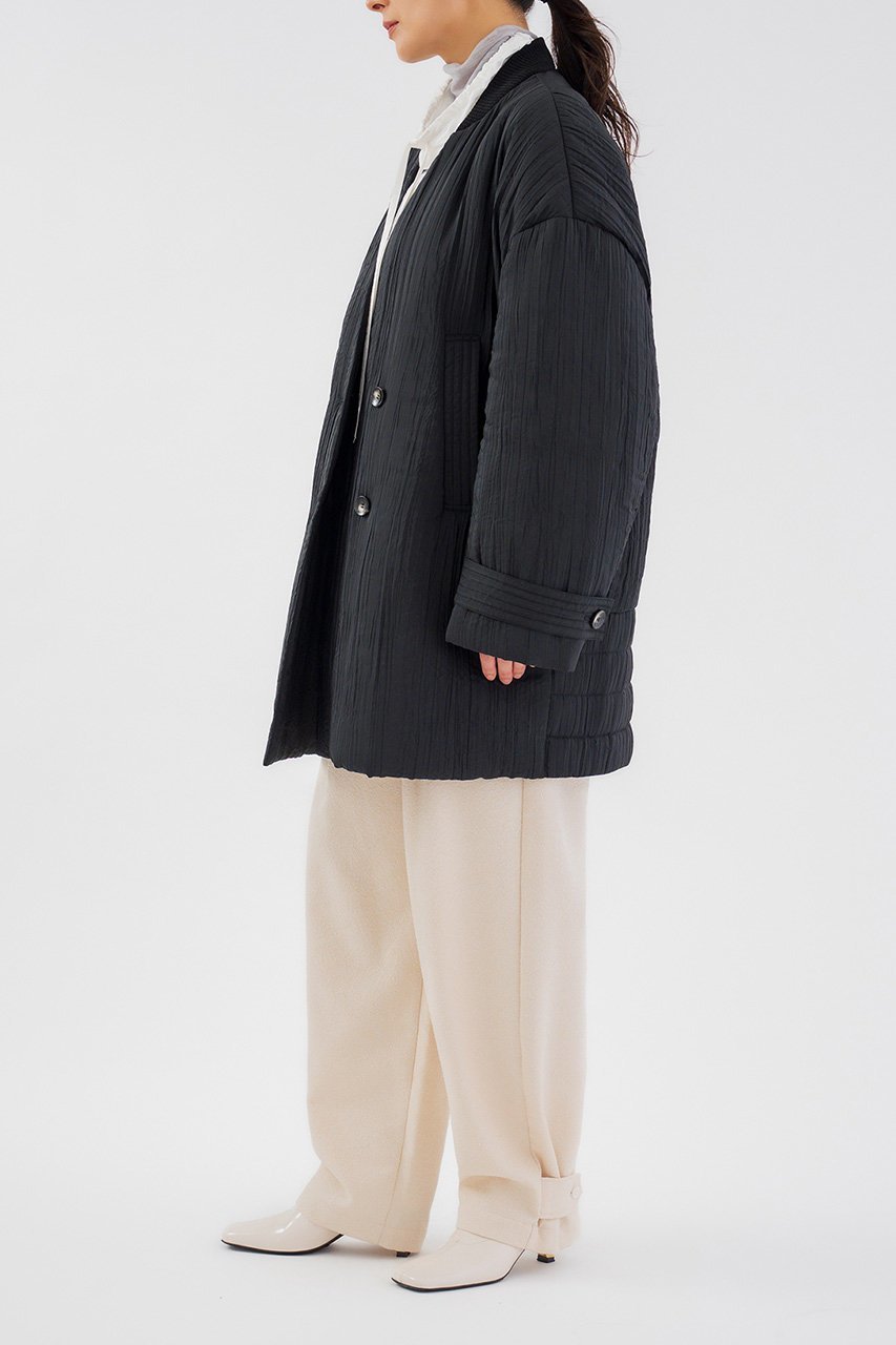 【スタニングルアー/STUNNING LURE】の【Waltz】パデッドショートコート 人気、トレンドファッション・服の通販 founy(ファニー) 　ファッション　Fashion　レディースファッション　Fashion for Women　アウター　Coat / Outerwear Collection　コート・ロングコート・ピーコート　Long Coats, Peacoats & More　ショート　Short, Short Length　スポーティ　Sporty, Casual Athletic　バランス　Balance, Style Balance　ポケット　Pocket, Pocket Detail　ランダム　Random, Irregular　ロング　Long, Long-Length　ワーク　Workwear, Utility Style　再入荷　Restock / Back in Stock　other-7|ID: prp329100004649139 ipo3291000000034091454