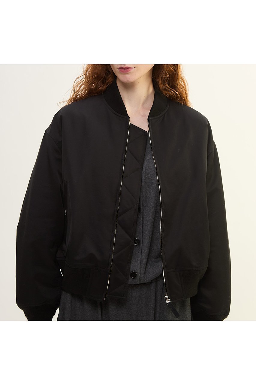 【プレインピープル/PLAIN PEOPLE】のリサイクルナイロンMA-1ブルゾン 人気、トレンドファッション・服の通販 founy(ファニー) 　ファッション　Fashion　レディースファッション　Fashion for Women　アウター　Coat / Outerwear Collection　レディースジャケット・軽アウター　Jackets　ブルゾンジャケット・スポーティアウター　Blouson Jackets　MA-1ジャケット　MA-1 Bomber Jackets / Flight Jackets　2025年　2025　2025-2026秋冬・A/W　Autumn/Winter 2025–26 AW25–26　ジャケット　Jacket, Outerwear　フォルム　Silhouette, Form　ブルゾン　Blouson, Bomber Jacket　ベーシック　Basic, Essential　ヴィンテージ　Vintage Style　A/W・秋冬　Autumn/Winter　other-5|ID: prp329100004649141 ipo3291000000033576189