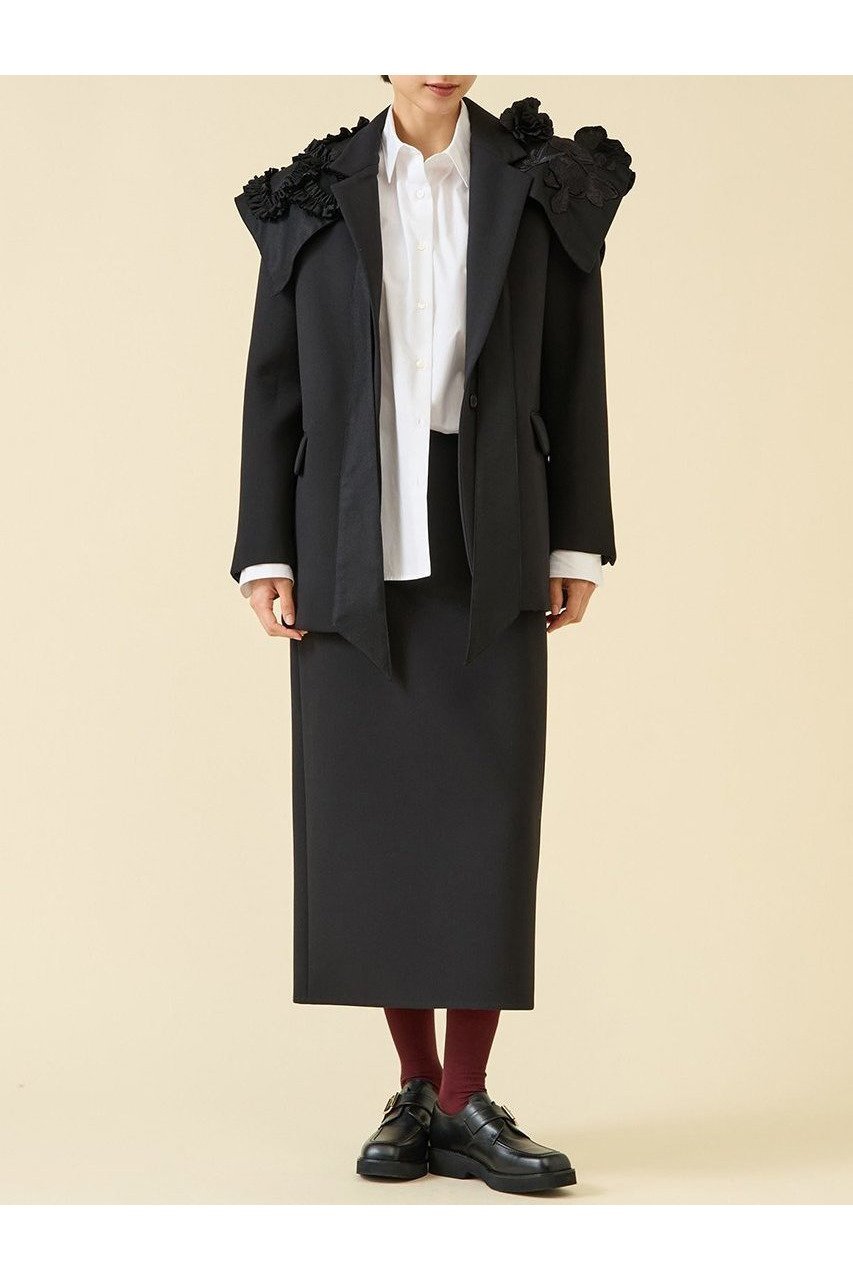 【マルティニーク/martinique】のボンディングジャケット 人気、トレンドファッション・服の通販 founy(ファニー) 　ファッション　Fashion　レディースファッション　Fashion for Women　アウター　Coat / Outerwear Collection　レディースジャケット・軽アウター　Jackets　2025年　2025　2025-2026秋冬・A/W　Autumn/Winter 2025–26 AW25–26　おすすめ　Recommended / Our Picks　ジャケット　Jacket, Outerwear　スタンダード　Standard, Basic　スラックス　Slacks, Dress Pants　タイトスカート　Pencil Skirt, Tight Skirt　ツイル　Twist, Twisted Detail　デニム　Denim, Jeans Material　フォルム　Silhouette, Form　ボンディング　Bonding, Bonded Fabric　ロング　Long, Long-Length　今季　This Season, Current Season　A/W・秋冬　Autumn/Winter　other-4|ID: prp329100004649143 ipo3291000000033576205