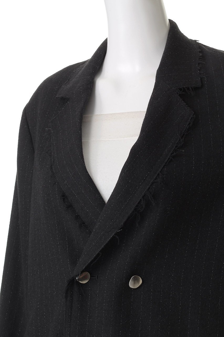 【ウーア/Uhr】のウールシルクストライプトジャケット 人気、トレンドファッション・服の通販 founy(ファニー) 　ファッション　Fashion　レディースファッション　Fashion for Women　アウター　Coat / Outerwear Collection　レディースジャケット・軽アウター　Jackets　シルク　Silk, 100% Silk　ジャケット　Jacket, Outerwear　ストライプ　Stripe, Striped Pattern　フォルム　Silhouette, Form　other-5|ID: prp329100004649147 ipo3291000000036101611