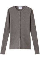 【スタニングルアー/STUNNING LURE】のrヤクコットンリブカーディガン グレー|ID: prp329100004649149 ipo3291000000034968679