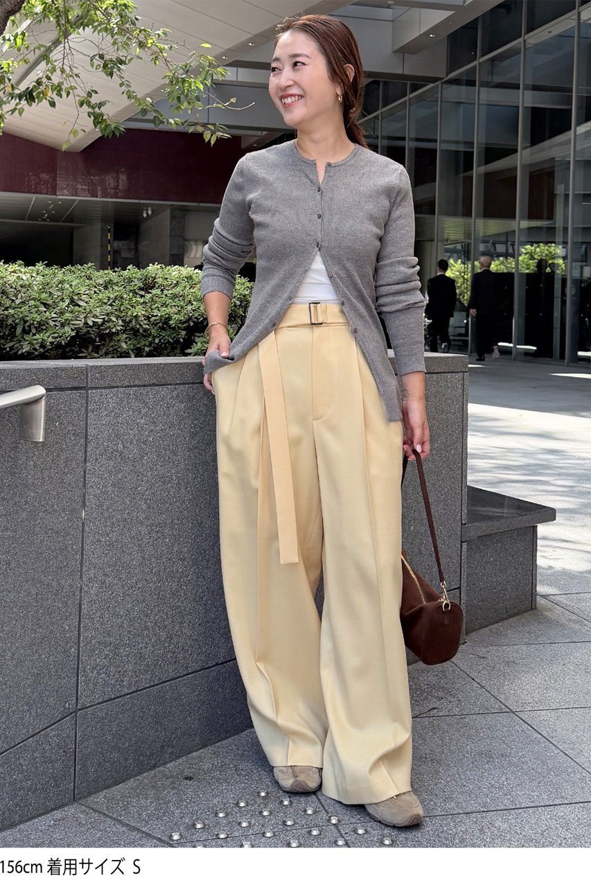 【スタニングルアー/STUNNING LURE】のrヤクコットンリブカーディガン 人気、トレンドファッション・服の通販 founy(ファニー) 　ファッション　Fashion　レディースファッション　Fashion for Women　トップス・カットソー　Cut & Sew Tops　ニット　Knit Tops & Sweaters　カーディガン・羽織り　Layered Style Cardigans　なめらか　Smooth, Silky Texture　カーディガン　Cardigan, Knitwear　シンプル　Simple, Minimal　エレガント 上品　Elegant　other-6|ID: prp329100004649149 ipo3291000000035883017