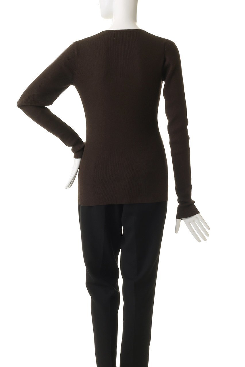 【スタニングルアー/STUNNING LURE】のrヤクコットンリブカーディガン 人気、トレンドファッション・服の通販 founy(ファニー) 　ファッション　Fashion　レディースファッション　Fashion for Women　トップス・カットソー　Cut & Sew Tops　ニット　Knit Tops & Sweaters　カーディガン・羽織り　Layered Style Cardigans　なめらか　Smooth, Silky Texture　カーディガン　Cardigan, Knitwear　シンプル　Simple, Minimal　エレガント 上品　Elegant　other-4|ID: prp329100004649149 ipo3291000000035953393