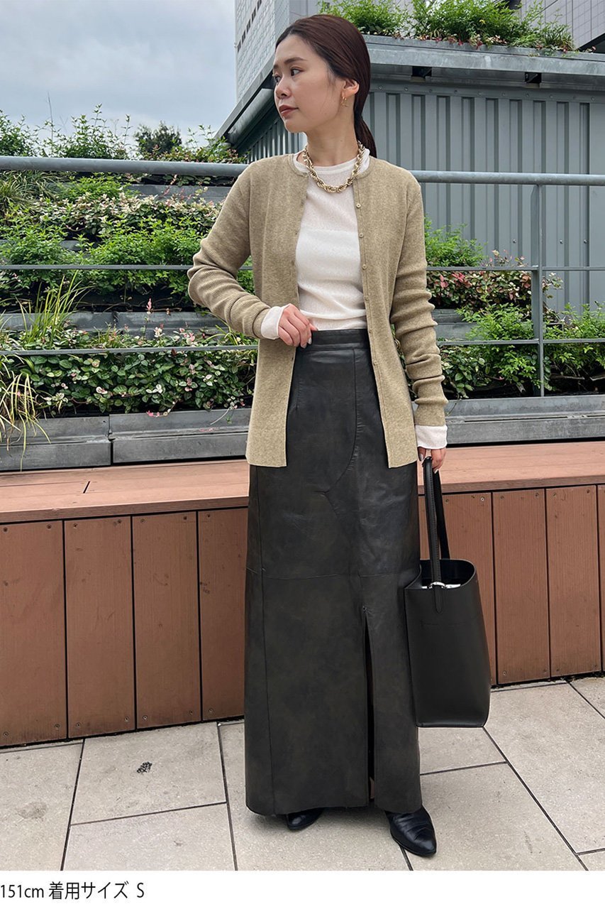 【スタニングルアー/STUNNING LURE】のrヤクコットンリブカーディガン 人気、トレンドファッション・服の通販 founy(ファニー) 　ファッション　Fashion　レディースファッション　Fashion for Women　トップス・カットソー　Cut & Sew Tops　ニット　Knit Tops & Sweaters　カーディガン・羽織り　Layered Style Cardigans　なめらか　Smooth, Silky Texture　カーディガン　Cardigan, Knitwear　シンプル　Simple, Minimal　エレガント 上品　Elegant　other-6|ID: prp329100004649149 ipo3291000000035953395