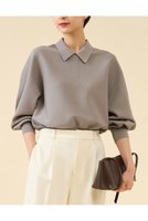 【マルティニーク/martinique】の衿ドルマンプルオーバー 人気、トレンドファッション・服の通販 founy(ファニー) ファッション Fashion レディースファッション Fashion for Women トップス・カットソー Cut & Sew Tops ニット Knit Tops & Sweaters カジュアルプルオーバー・ニットトップス Pullovers & Knit Tops / Casual Pullovers 2025年 2025 2025-2026秋冬・A/W Autumn/Winter 2025–26 AW25–26 おすすめ Recommended / Our Picks ミラノリブ Milano Rib, Milano Stitch A/W・秋冬 Autumn/Winter |ID:prp329100004649151