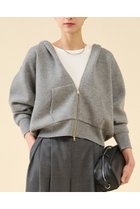 【マルティニーク/martinique】のダブルフェイスニットパーカー 人気、トレンドファッション・服の通販 founy(ファニー) ファッション Fashion レディースファッション Fashion for Women トップス・カットソー Cut & Sew Tops ニット Knit Tops & Sweaters レディースパーカー・カジュアルフーディー Casual Hoodies & Sweatshirts 2025年 2025 2025-2026秋冬・A/W Autumn/Winter 2025–26 AW25–26 おすすめ Recommended / Our Picks バランス Balance, Style Balance パーカー Hoodie, Parka エレガント 上品 Elegant A/W・秋冬 Autumn/Winter thumbnail グレー|ID: prp329100004649153 ipo3291000000033576290