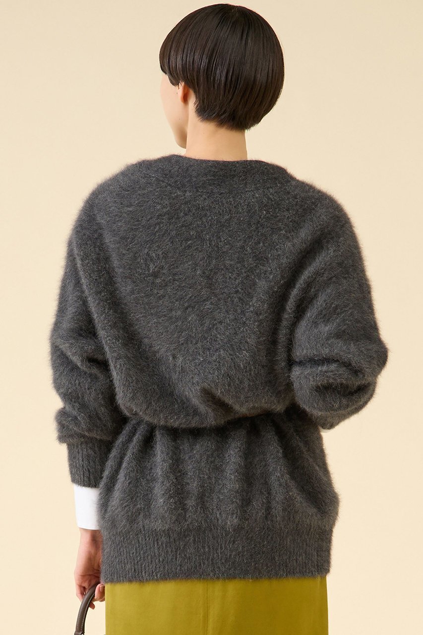 【マルティニーク/martinique】の《定番》FOXファーカーディガン 人気、トレンドファッション・服の通販 founy(ファニー) 　ファッション　Fashion　レディースファッション　Fashion for Women　トップス・カットソー　Cut & Sew Tops　ニット　Knit Tops & Sweaters　カーディガン・羽織り　Layered Style Cardigans　2025年　2025　2025-2026秋冬・A/W　Autumn/Winter 2025–26 AW25–26　おすすめ　Recommended / Our Picks　アンゴラ　Angora Knitwear　カットソー　Cut and Sewn Top　カーディガン　Cardigan, Knitwear　シアー　Sheer, See-Through　定番　Standard, Basic Item　A/W・秋冬　Autumn/Winter　other-3|ID: prp329100004649154 ipo3291000000033576303