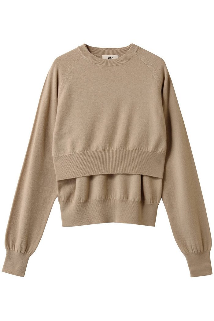 【ウーア/Uhr】のベスト&プルオーバーコンビニット インテリア・キッズ・メンズ・レディースファッション・服の通販 founy(ファニー) https://founy.com/ ファッション Fashion レディースファッション Fashion for Women トップス・カットソー Cut & Sew Tops ニット Knit Tops & Sweaters ベスト&ジレ / 重ね着スタイル Vests & Gilets カジュアルプルオーバー・ニットトップス Pullovers & Knit Tops / Casual Pullovers シンプル Simple, Minimal ベスト Vest, Waistcoat ボトム Bottoms, Lower Wear |ID: prp329100004649155 ipo3291000000036101615