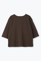 【レリル/lelill】の【limited KNIT - lelill東京1周年記念】ハイテクワイドスリーブニット 人気、トレンドファッション・服の通販 founy(ファニー) ファッション Fashion レディースファッション Fashion for Women トップス・カットソー Cut & Sew Tops ニット Knit Tops & Sweaters カジュアルプルオーバー・ニットトップス Pullovers & Knit Tops / Casual Pullovers ボーダー Border, Stripe ミラノリブ Milano Rib, Milano Stitch 無地 Plain, Solid Color thumbnail ブラウン|ID: prp329100004649157 ipo3291000000036101624