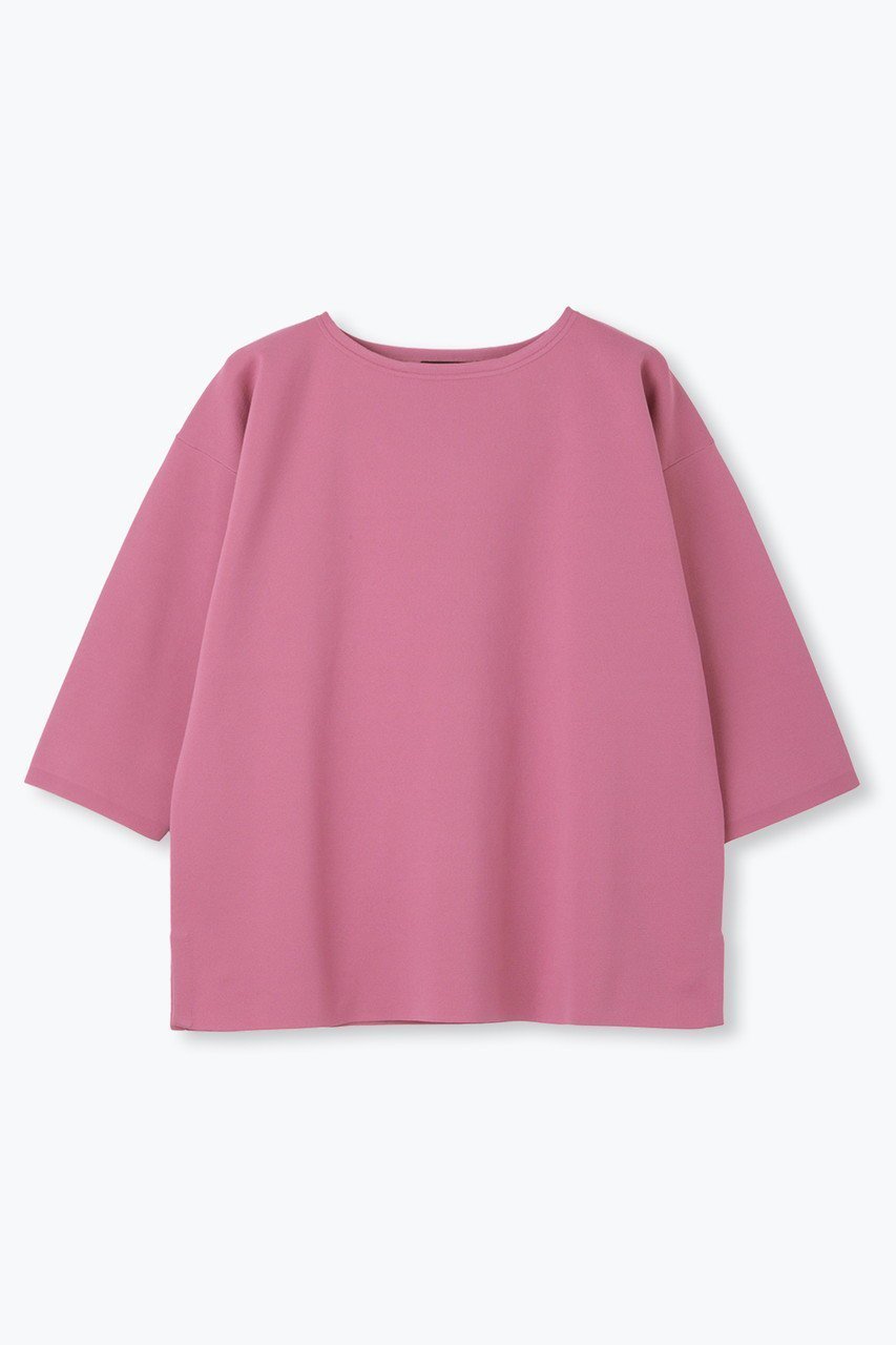 【レリル/lelill】の【limited KNIT - lelill東京1周年記念】ハイテクワイドスリーブニット インテリア・キッズ・メンズ・レディースファッション・服の通販 founy(ファニー) 　ファッション　Fashion　レディースファッション　Fashion for Women　トップス・カットソー　Cut & Sew Tops　ニット　Knit Tops & Sweaters　カジュアルプルオーバー・ニットトップス　Pullovers & Knit Tops / Casual Pullovers　ボーダー　Border, Stripe　ミラノリブ　Milano Rib, Milano Stitch　無地　Plain, Solid Color　スモークピンク|ID: prp329100004649157 ipo3291000000036101625