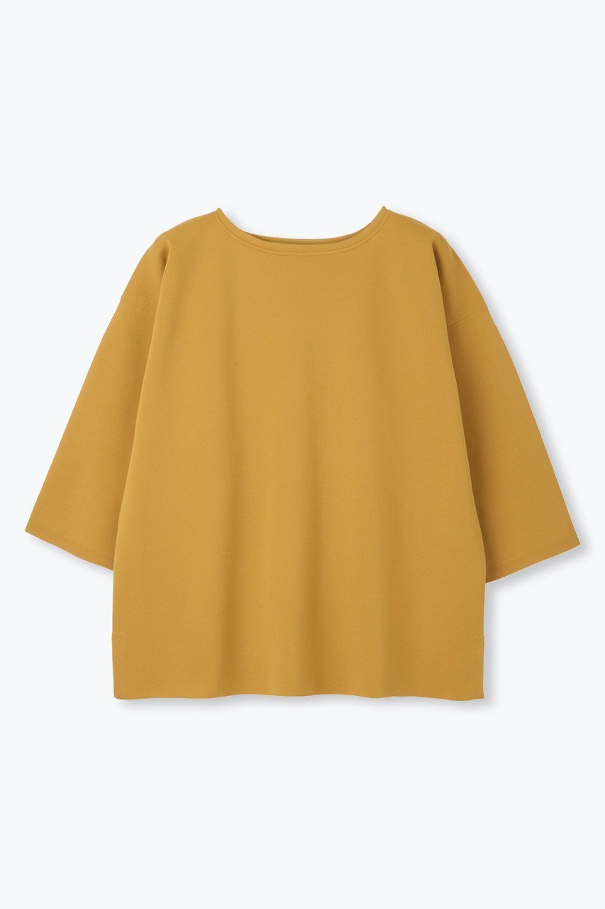 【レリル/lelill】の【limited KNIT - lelill東京1周年記念】ハイテクワイドスリーブニット インテリア・キッズ・メンズ・レディースファッション・服の通販 founy(ファニー) 　ファッション　Fashion　レディースファッション　Fashion for Women　トップス・カットソー　Cut & Sew Tops　ニット　Knit Tops & Sweaters　カジュアルプルオーバー・ニットトップス　Pullovers & Knit Tops / Casual Pullovers　ボーダー　Border, Stripe　ミラノリブ　Milano Rib, Milano Stitch　無地　Plain, Solid Color　マスタード|ID: prp329100004649157 ipo3291000000036101626