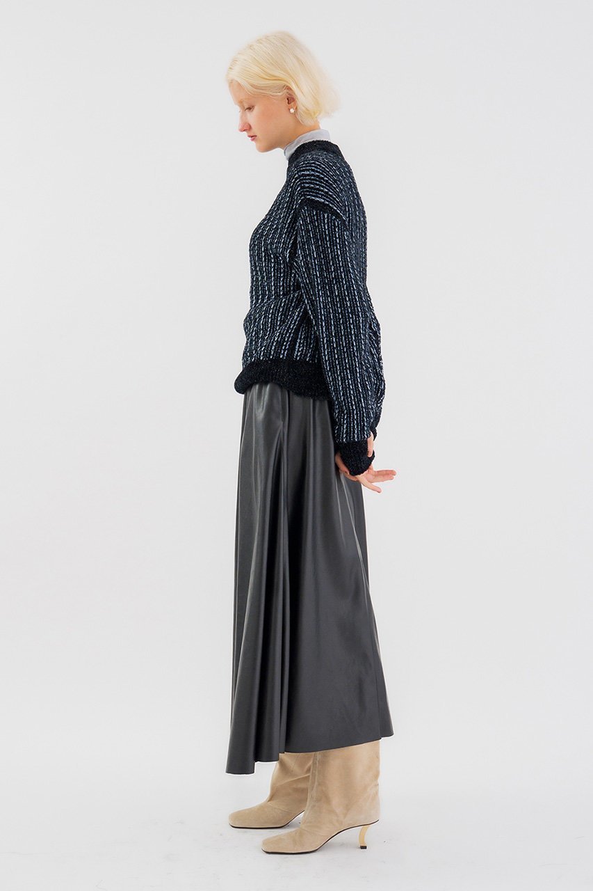 【スタニングルアー/STUNNING LURE】の【Waltz】ラストラス ストライプニットプルオーバー 人気、トレンドファッション・服の通販 founy(ファニー) 　ファッション　Fashion　レディースファッション　Fashion for Women　トップス・カットソー　Cut & Sew Tops　ニット　Knit Tops & Sweaters　カジュアルプルオーバー・ニットトップス　Pullovers & Knit Tops / Casual Pullovers　ストライプ　Stripe, Striped Pattern　エレガント 上品　Elegant　再入荷　Restock / Back in Stock　冬　Winter / This Winter　other-6|ID: prp329100004649158 ipo3291000000034091457