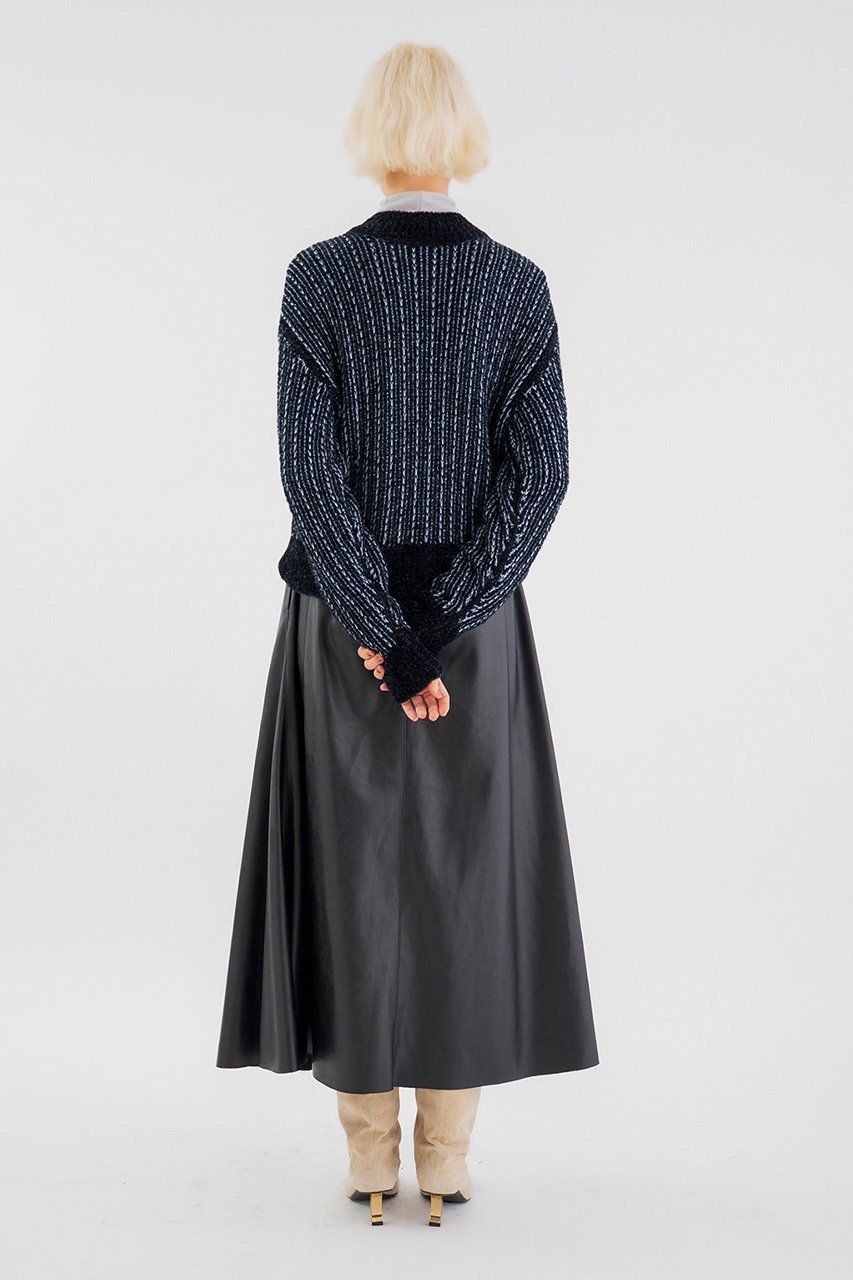 【スタニングルアー/STUNNING LURE】の【Waltz】ラストラス ストライプニットプルオーバー 人気、トレンドファッション・服の通販 founy(ファニー) 　ファッション　Fashion　レディースファッション　Fashion for Women　トップス・カットソー　Cut & Sew Tops　ニット　Knit Tops & Sweaters　カジュアルプルオーバー・ニットトップス　Pullovers & Knit Tops / Casual Pullovers　ストライプ　Stripe, Striped Pattern　エレガント 上品　Elegant　再入荷　Restock / Back in Stock　冬　Winter / This Winter　other-7|ID: prp329100004649158 ipo3291000000034091458