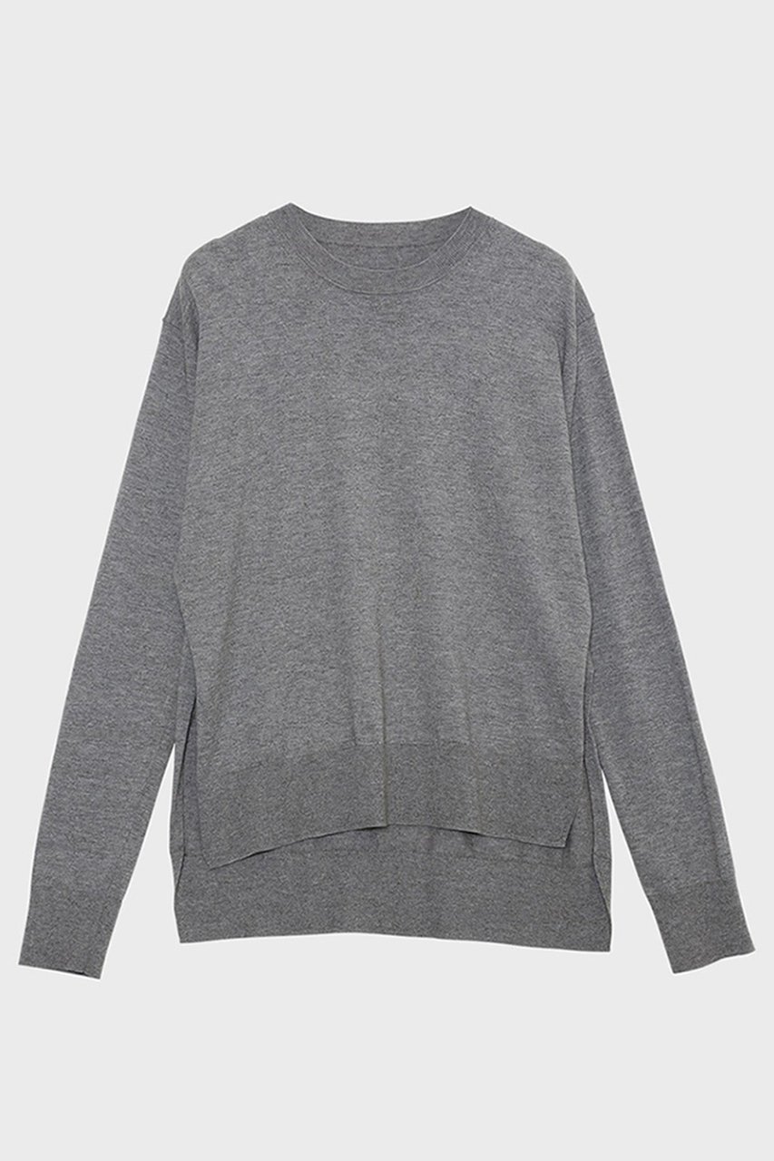【スタニングルアー/STUNNING LURE】のrヤクコットンスリットプルオーバー 人気、トレンドファッション・服の通販 founy(ファニー) 　ファッション　Fashion　レディースファッション　Fashion for Women　トップス・カットソー　Cut & Sew Tops　ニット　Knit Tops & Sweaters　カジュアルプルオーバー・ニットトップス　Pullovers & Knit Tops / Casual Pullovers　2025年　2025　2025-2026秋冬・A/W　Autumn/Winter 2025–26 AW25–26　なめらか　Smooth, Silky Texture　スリット　Slit, Slit Detail　A/W・秋冬　Autumn/Winter　 other-1|ID: prp329100004649159 ipo3291000000033576349