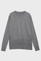 【スタニングルアー/STUNNING LURE】のrヤクコットンスリットプルオーバー 人気、トレンドファッション・服の通販 founy(ファニー) ファッション Fashion レディースファッション Fashion for Women トップス・カットソー Cut & Sew Tops ニット Knit Tops & Sweaters カジュアルプルオーバー・ニットトップス Pullovers & Knit Tops / Casual Pullovers 2025年 2025 2025-2026秋冬・A/W Autumn/Winter 2025–26 AW25–26 なめらか Smooth, Silky Texture スリット Slit, Slit Detail A/W・秋冬 Autumn/Winter thumbnail グレー|ID: prp329100004649159 ipo3291000000033576350