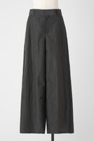 【オーヴィル/EAUVIRE】のストライプワイドパンツ 人気、トレンドファッション・服の通販 founy(ファニー) ファッション Fashion レディースファッション Fashion for Women パンツ Pants & Trousers イタリア Italy ストライプ Stripe, Striped Pattern バイアス Bias, Diagonal Cut パイピング Piping, Trim Design ラグジュアリー Luxury, Elegant リラックス Relax, Relaxed Fit 再入荷 Restock / Back in Stock |ID:prp329100004649160