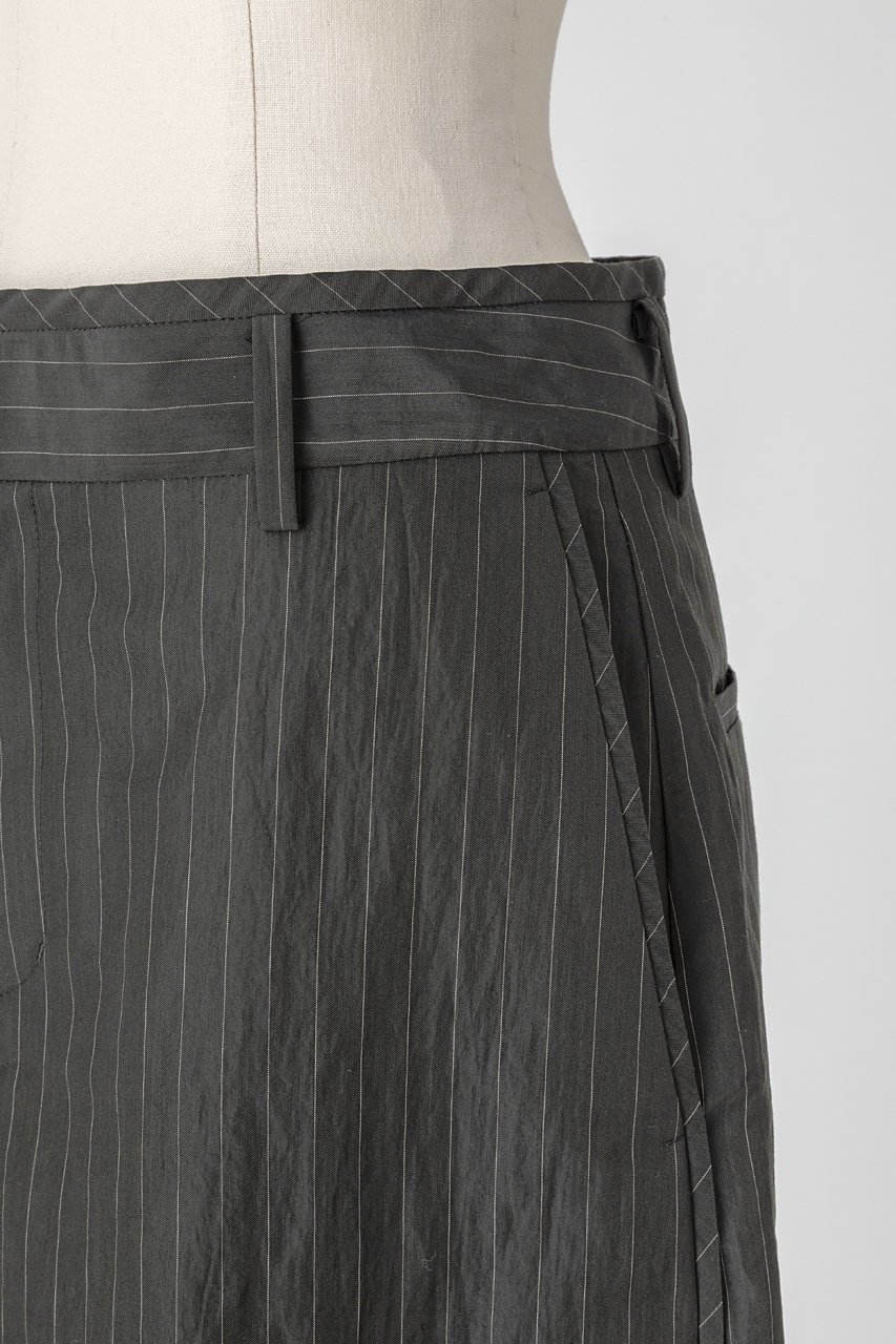【オーヴィル/EAUVIRE】のストライプワイドパンツ 人気、トレンドファッション・服の通販 founy(ファニー) 　ファッション　Fashion　レディースファッション　Fashion for Women　パンツ　Pants & Trousers　イタリア　Italy　ストライプ　Stripe, Striped Pattern　バイアス　Bias, Diagonal Cut　パイピング　Piping, Trim Design　ラグジュアリー　Luxury, Elegant　リラックス　Relax, Relaxed Fit　新作・新入荷　New Arrivals / New In　other-4|ID: prp329100004649160 ipo3291000000033576357