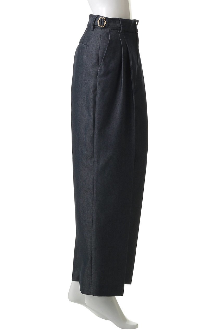 【アルアバイル/allureville】のリジッドデニムライクパンツ 人気、トレンドファッション・服の通販 founy(ファニー) 　ファッション　Fashion　レディースファッション　Fashion for Women　パンツ　Pants & Trousers　2025年　2025　2025-2026秋冬・A/W　Autumn/Winter 2025–26 AW25–26　ストレート　Straight, Straight Cut　センター　Center, Center Line　ロング　Long, Long-Length　エレガント 上品　Elegant　A/W・秋冬　Autumn/Winter　other-3|ID: prp329100004649161 ipo3291000000033576365