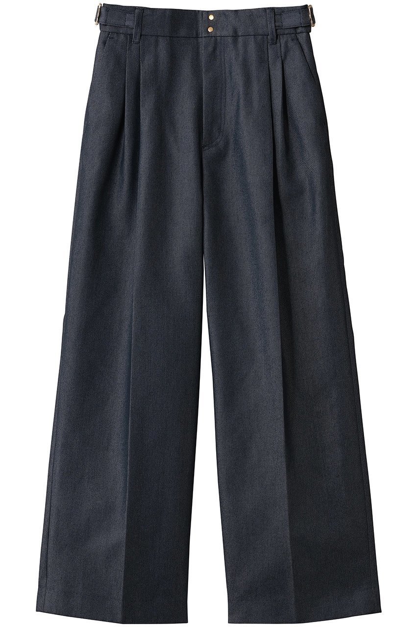 【アルアバイル/allureville】のリジッドデニムライクパンツ 人気、トレンドファッション・服の通販 founy(ファニー) 　ファッション　Fashion　レディースファッション　Fashion for Women　パンツ　Pants & Trousers　ストレート　Straight, Straight Cut　センター　Center, Center Line　ロング　Long, Long-Length　エレガント 上品　Elegant　 other-1|ID: prp329100004649161 ipo3291000000035753749