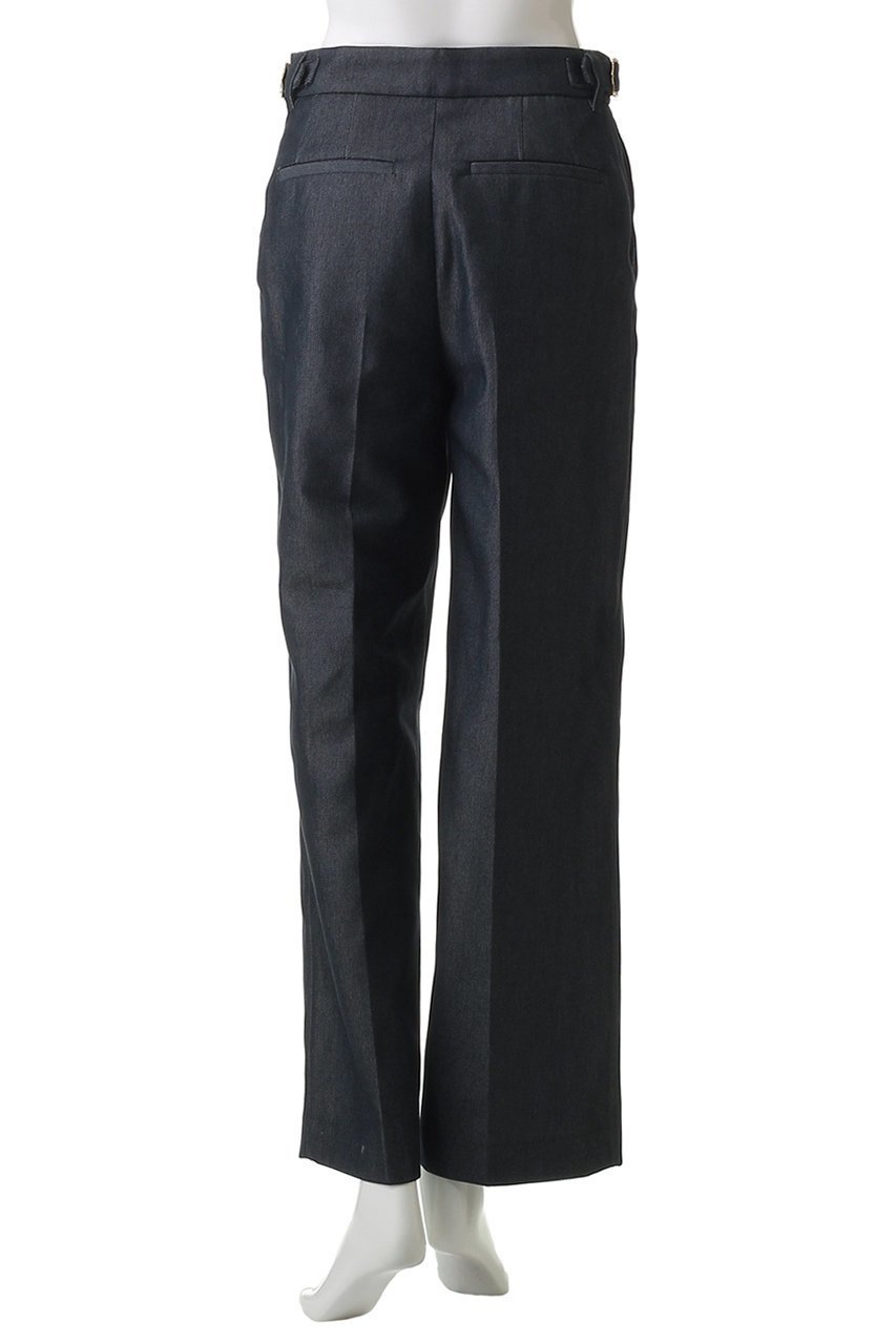 【アルアバイル/allureville】のリジッドデニムライクパンツ 人気、トレンドファッション・服の通販 founy(ファニー) 　ファッション　Fashion　レディースファッション　Fashion for Women　パンツ　Pants & Trousers　ストレート　Straight, Straight Cut　センター　Center, Center Line　ロング　Long, Long-Length　エレガント 上品　Elegant　other-4|ID: prp329100004649161 ipo3291000000035753753