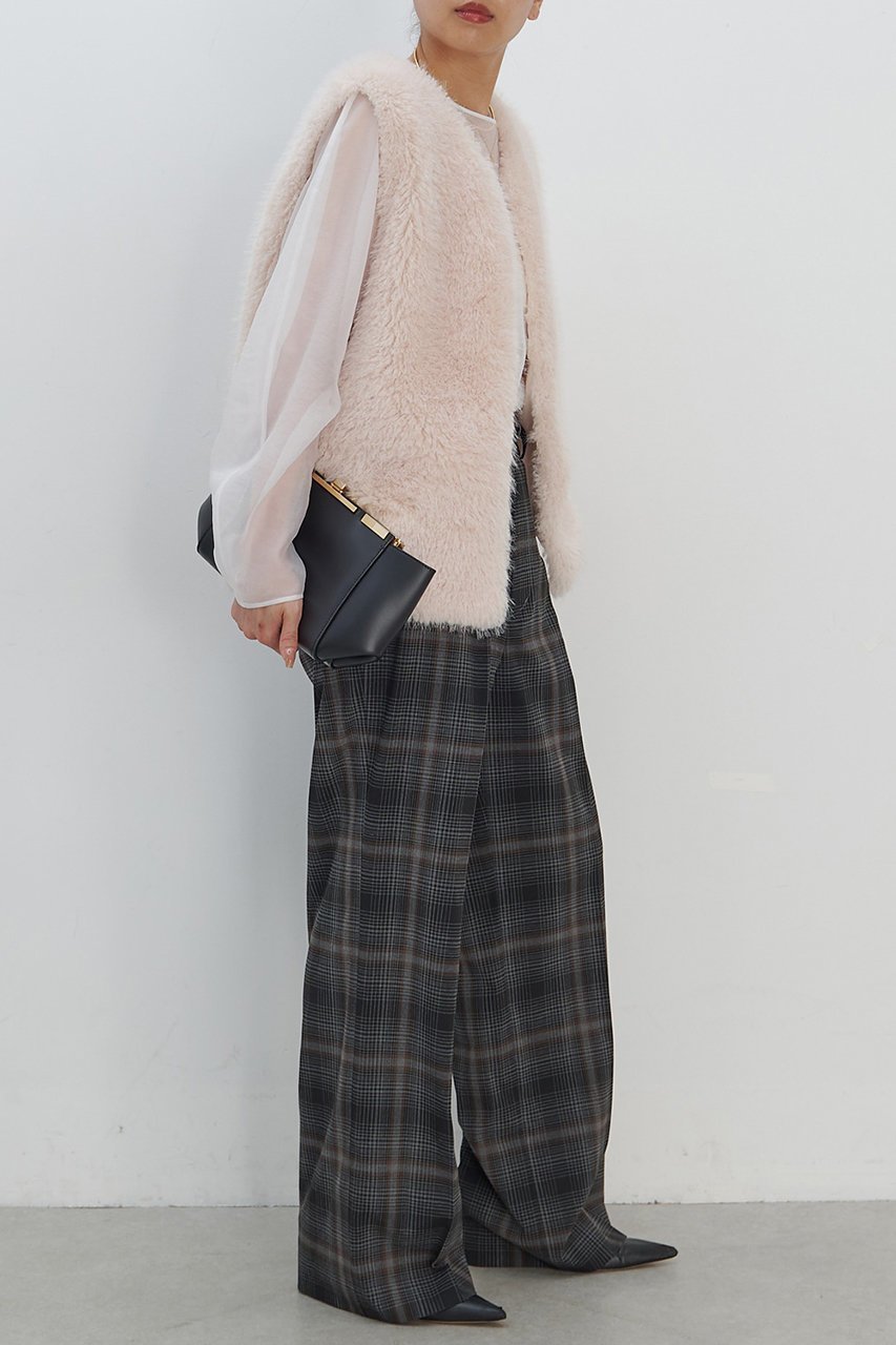 【ガリャルダガランテ/GALLARDAGALANTE】の1タックストレートイージーパンツ 人気、トレンドファッション・服の通販 founy(ファニー) ファッション Fashion レディースファッション Fashion for Women パンツ Pants & Trousers おすすめ Recommended / Our Picks スタイリッシュ Stylish, Fashionable センター Center, Center Line フロント Front, Front Design other-3|ID: prp329100004649163 ipo3291000000035116637