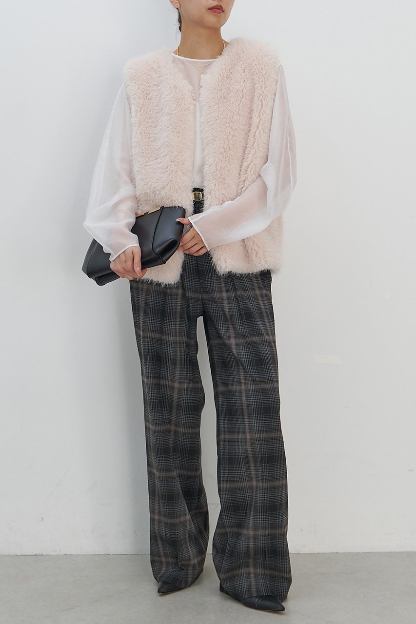 【ガリャルダガランテ/GALLARDAGALANTE】の1タックストレートイージーパンツ 人気、トレンドファッション・服の通販 founy(ファニー) ファッション Fashion レディースファッション Fashion for Women パンツ Pants & Trousers おすすめ Recommended / Our Picks スタイリッシュ Stylish, Fashionable センター Center, Center Line フロント Front, Front Design other-2|ID: prp329100004649163 ipo3291000000036101641