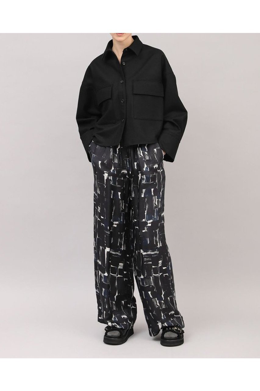 【サクラ/SACRA】のブラッシュペインティングパンツ 人気、トレンドファッション・服の通販 founy(ファニー) 　ファッション　Fashion　レディースファッション　Fashion for Women　パンツ　Pants & Trousers　2025年　2025　2025-2026秋冬・A/W　Autumn/Winter 2025–26 AW25–26　ドレープ　Drape, Draping Fabric　ボトム　Bottoms, Lower Wear　リラックス　Relax, Relaxed Fit　ワイド　Wide, Wide Fit　A/W・秋冬　Autumn/Winter　other-8|ID: prp329100004649169 ipo3291000000033576438