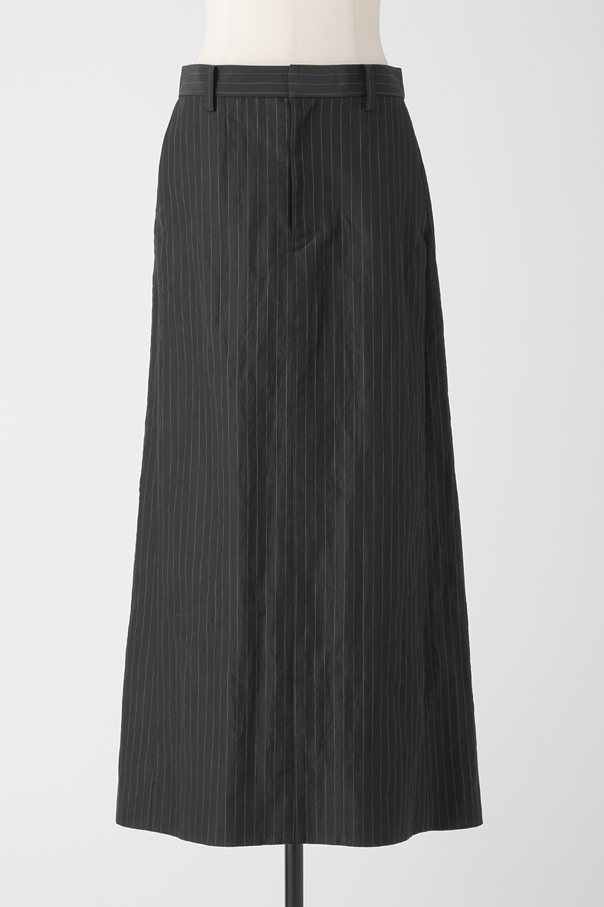 【オーヴィル/EAUVIRE】のストライプバックフレアスカート 人気、トレンドファッション・服の通販 founy(ファニー) 　ファッション　Fashion　レディースファッション　Fashion for Women　スカート　Skirts　Aライン・フレアスカート　A-Line & Flared Skirts　バッグ　Bags　イタリア　Italy　ストレート　Straight, Straight Cut　フレア　Flare, Flared　フロント　Front, Front Design　ラグジュアリー　Luxury, Elegant　リラックス　Relax, Relaxed Fit　 other-1|ID: prp329100004649171 ipo3291000000035753792