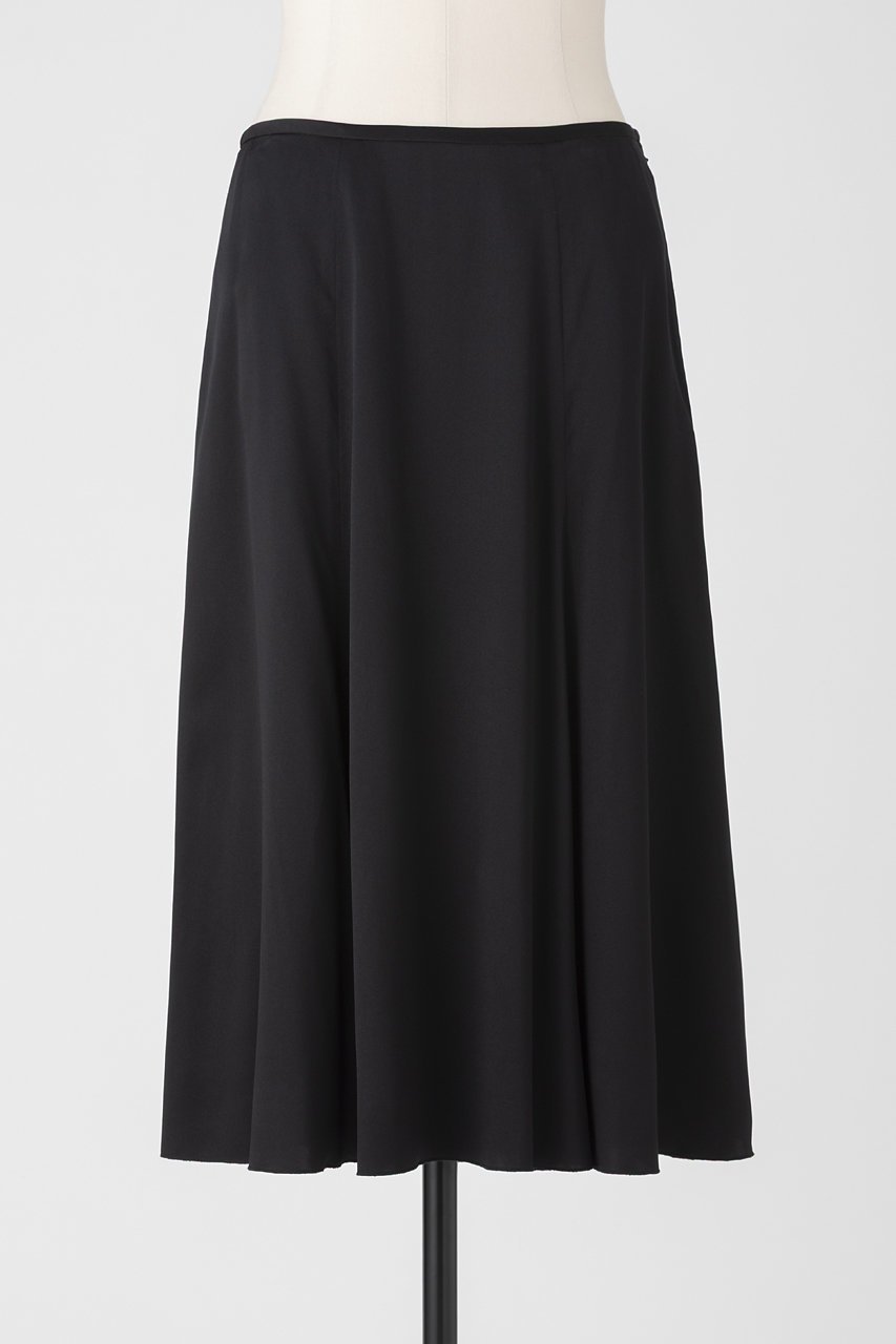 【オーヴィル/EAUVIRE】のシルクスカート インテリア・キッズ・メンズ・レディースファッション・服の通販 founy(ファニー) 　ファッション　Fashion　レディースファッション　Fashion for Women　スカート　Skirts　おすすめ　Recommended / Our Picks　シルク　Silk, 100% Silk　ストレッチ　Stretch, Stretchy Fabric　フレア　Flare, Flared　マーメイド　Mermaid, Fishtail Silhouette　定番　Standard, Basic Item　ブラック|ID: prp329100004649172 ipo3291000000035753803