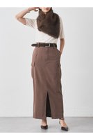 【ウィムガゼット/Whim Gazette】のセイヒンゾメミリタリースカート 人気、トレンドファッション・服の通販 founy(ファニー) ファッション Fashion レディースファッション Fashion for Women スカート Skirts ロングスカート Long Skirts / Maxi & Midi Skirts 2025年 2025 2025-2026秋冬・A/W Autumn/Winter 2025–26 AW25–26 スリット Slit, Slit Detail フロント Front, Front Design ミリタリー Military, Army Style リメイク Remake, Reconstructed ロング Long, Long-Length A/W・秋冬 Autumn/Winter |ID:prp329100004649174