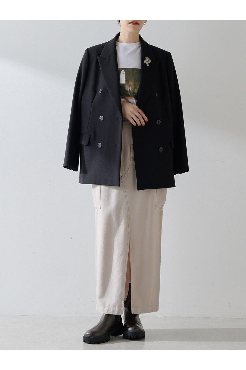 【ウィムガゼット/Whim Gazette】のセイヒンゾメミリタリースカート インテリア・キッズ・メンズ・レディースファッション・服の通販 founy(ファニー) 　ファッション　Fashion　レディースファッション　Fashion for Women　スカート　Skirts　ロングスカート　Long Skirts / Maxi & Midi Skirts　2025年　2025　2025-2026秋冬・A/W　Autumn/Winter 2025–26 AW25–26　スリット　Slit, Slit Detail　フロント　Front, Front Design　ミリタリー　Military, Army Style　リメイク　Remake, Reconstructed　ロング　Long, Long-Length　A/W・秋冬　Autumn/Winter　ピンクベージュ|ID: prp329100004649174 ipo3291000000033576478