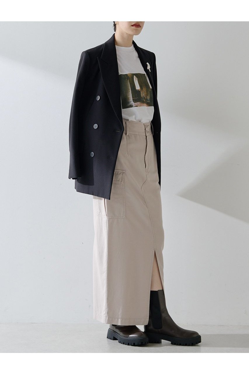 【ウィムガゼット/Whim Gazette】のセイヒンゾメミリタリースカート 人気、トレンドファッション・服の通販 founy(ファニー) 　ファッション　Fashion　レディースファッション　Fashion for Women　スカート　Skirts　ロングスカート　Long Skirts / Maxi & Midi Skirts　2025年　2025　2025-2026秋冬・A/W　Autumn/Winter 2025–26 AW25–26　スリット　Slit, Slit Detail　フロント　Front, Front Design　ミリタリー　Military, Army Style　リメイク　Remake, Reconstructed　ロング　Long, Long-Length　A/W・秋冬　Autumn/Winter　other-5|ID: prp329100004649174 ipo3291000000033576482