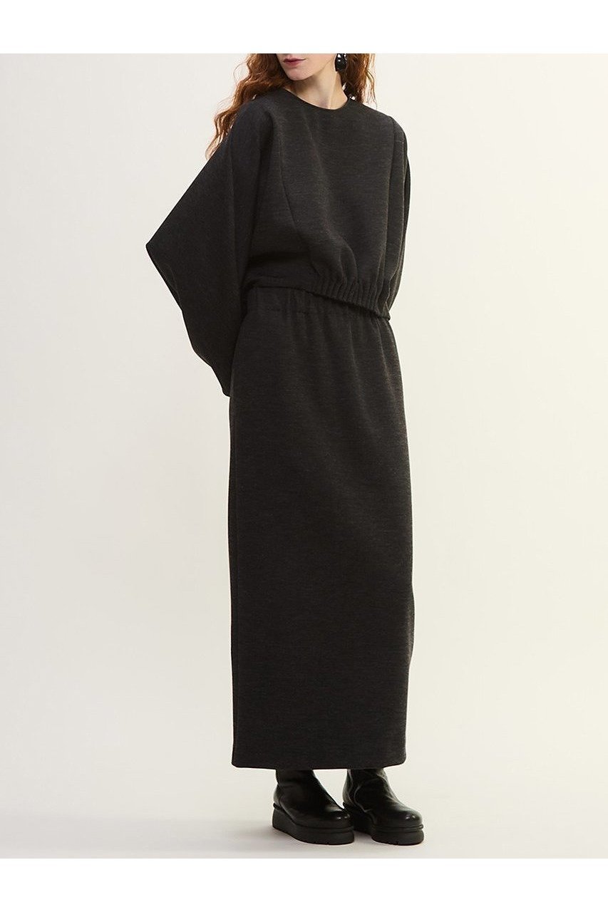 【プレインピープル/PLAIN PEOPLE】のダンボールジャージ/ミルドジャージストレートスカート 人気、トレンドファッション・服の通販 founy(ファニー) 　ファッション　Fashion　レディースファッション　Fashion for Women　スカート　Skirts　ロングスカート　Long Skirts / Maxi & Midi Skirts　2025年　2025　2025-2026秋冬・A/W　Autumn/Winter 2025–26 AW25–26　なめらか　Smooth, Silky Texture　ギャザー　Gathered, Ruffled　シンプル　Simple, Minimal　セットアップ　Set-Up, Coordinated Outfit　バランス　Balance, Style Balance　ロング　Long, Long-Length　A/W・秋冬　Autumn/Winter　other-4|ID: prp329100004649175 ipo3291000000033576491