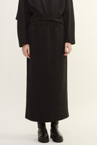 【プレインピープル/PLAIN PEOPLE】のダンボールジャージ/ミルドジャージストレートスカート チャコールグレー|ID: prp329100004649175 ipo3291000000035652258