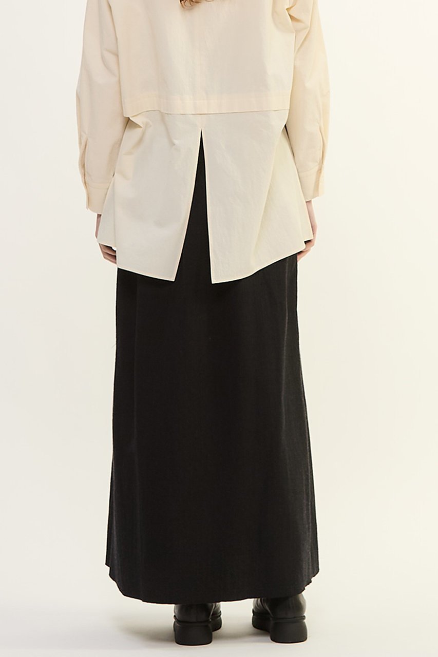 【プレインピープル/PLAIN PEOPLE】のウールリネンヘリンボンレイヤードスカート 人気、トレンドファッション・服の通販 founy(ファニー) ファッション Fashion レディースファッション Fashion for Women スカート Skirts ロングスカート Long Skirts / Maxi & Midi Skirts シルク Silk, 100% Silk ドレープ Drape, Draping Fabric ネップ Nepp, Slub Yarn フロント Front, Front Design リネン Linen, Linen Fabric ロング Long, Long-Length ワッシャー Washer, Crinkled Finish other-3|ID: prp329100004649176 ipo3291000000036101696