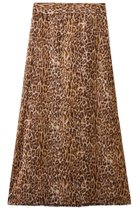 【ウーア/Uhr】のレオパードスカート ベージュ|ID: prp329100004649179 ipo3291000000035753830