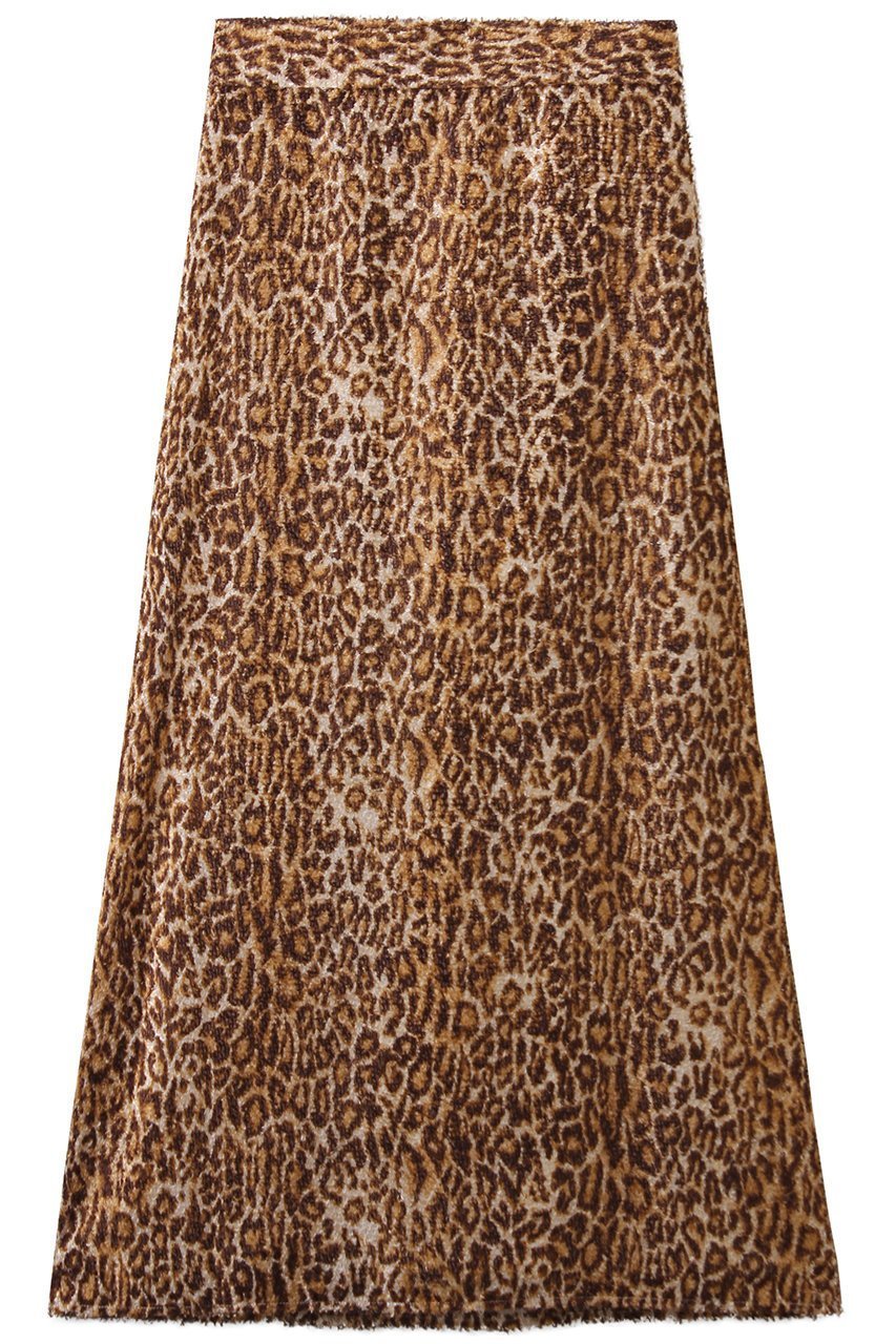 【ウーア/Uhr】のレオパードスカート インテリア・キッズ・メンズ・レディースファッション・服の通販 founy(ファニー) 　ファッション　Fashion　レディースファッション　Fashion for Women　スカート　Skirts　ロングスカート　Long Skirts / Maxi & Midi Skirts　シンプル　Simple, Minimal　レオパード　Leopard, Animal Print　ロング　Long, Long-Length　ベージュ|ID: prp329100004649179 ipo3291000000035753830