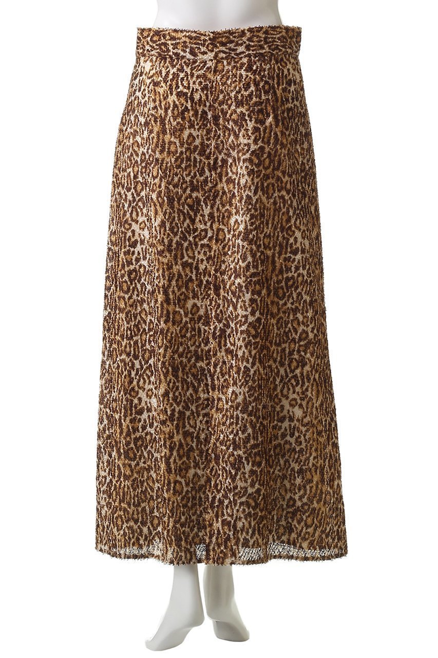 【ウーア/Uhr】のレオパードスカート 人気、トレンドファッション・服の通販 founy(ファニー) 　ファッション　Fashion　レディースファッション　Fashion for Women　スカート　Skirts　ロングスカート　Long Skirts / Maxi & Midi Skirts　シンプル　Simple, Minimal　レオパード　Leopard, Animal Print　ロング　Long, Long-Length　other-4|ID: prp329100004649179 ipo3291000000035753833