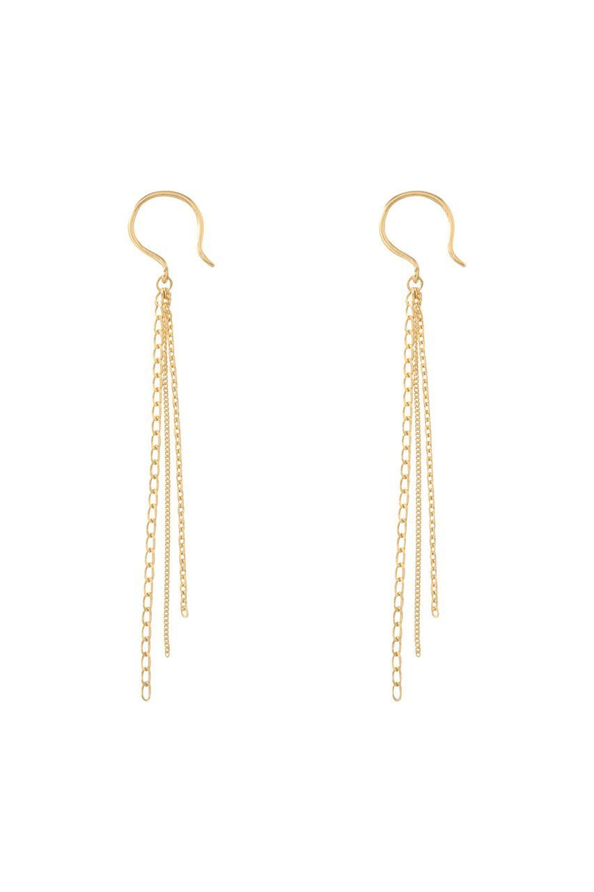 【マリハ/MARIHA】の雨音 ピアス 5cm インテリア・キッズ・メンズ・レディースファッション・服の通販 founy(ファニー) ファッション Fashion レディースファッション Fashion for Women ジュエリー Jewelry ファッションリング Fashion Rings イヤリング・フープ・ドロップタイプ Hoop, Drop & Clip Earrings イヤリング Earrings オケージョン Occasion Wear シェイプ Shape, Slim Fit チェーン Chain, Chain Strap エレガント 上品 Elegant ゴールド|ID: prp329100004649827 ipo3291000000036133585