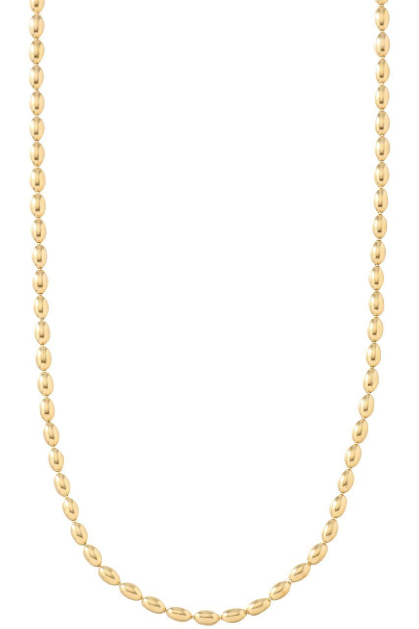 【マリハ/MARIHA】のSilent Rain ネックレス OVボールチェーン S 45cm インテリア・キッズ・メンズ・レディースファッション・服の通販 founy(ファニー) 　ファッション　Fashion　レディースファッション　Fashion for Women　ジュエリー　Jewelry　ネックレス　Necklaces & Pendants　おすすめ　Recommended / Our Picks　オーバル　Oval Design　シェイプ　Shape, Slim Fit　ショート　Short, Short Length　シンプル　Simple, Minimal　チェーン　Chain, Chain Strap　ネックレス　Necklace, Pendant Necklace　パーティ　Party, Party Style　ゴールド|ID: prp329100004649829 ipo3291000000036027834