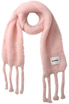 【ジル サンダー/JIL SANDER】の【JIL SANDER+】ロゴ マフラー ピンク|ID:prp329100004649846