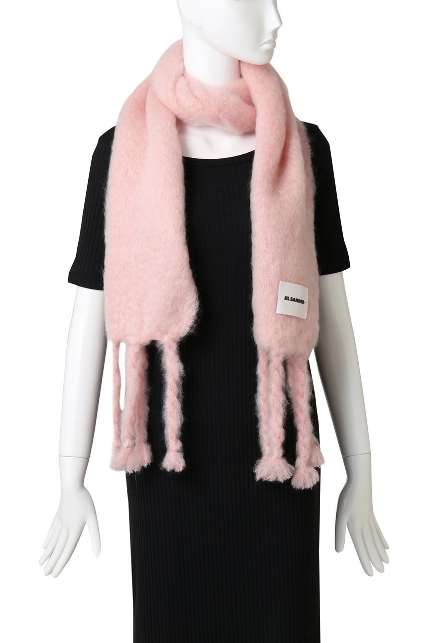 【ジル サンダー/JIL SANDER】の【JIL SANDER+】ロゴ マフラー 人気、トレンドファッション・服の通販 founy(ファニー) 　ファッション　Fashion　レディースファッション　Fashion for Women　ストール　Soft & Warm Scarves　マフラー・スヌード / 冬小物の定番　Scarves & Mufflers　2025年　2025　2025-2026秋冬・A/W　Autumn/Winter 2025–26 AW25–26　コレクション　Collection, Seasonal Line　スカーフ　Scarf, Neckwear　ストール　Stole, Wrap　パッチ　Patch, Appliqué　マフラー　Scarf, Muffler　リラックス　Relax, Relaxed Fit　A/W・秋冬　Autumn/Winter　other-2|ID: prp329100004649846 ipo3291000000033589551