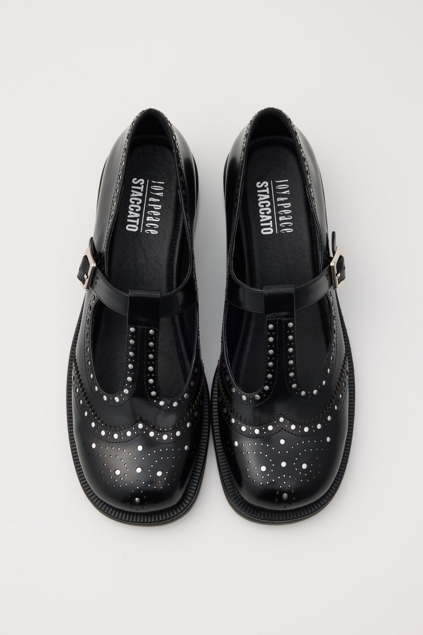 【スタッカート/STACCATO】のTストラップマニッシュシューズ 人気、トレンドファッション・服の通販 founy(ファニー) 　ファッション　Fashion　レディースファッション　Fashion for Women　シュシュ&ヘアアクセ/ヘアアレンジ　Scrunchies & Hair Accessories　シューズ　Shoes, Footwear　シルバー　Silver, Metallic Silver　ソックス　Socks, Hosiery　タイツ　Tights, Legwear　フェミニン　Feminine, Girly　フラット　Flat, Flat Shoes　ラップ　Wrap, Wrap Design　other-2|ID: prp329100004649853 ipo3291000000035357571