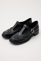 【スタッカート/STACCATO】のTストラップマニッシュシューズ ブラック|ID: prp329100004649853 ipo3291000000036203520